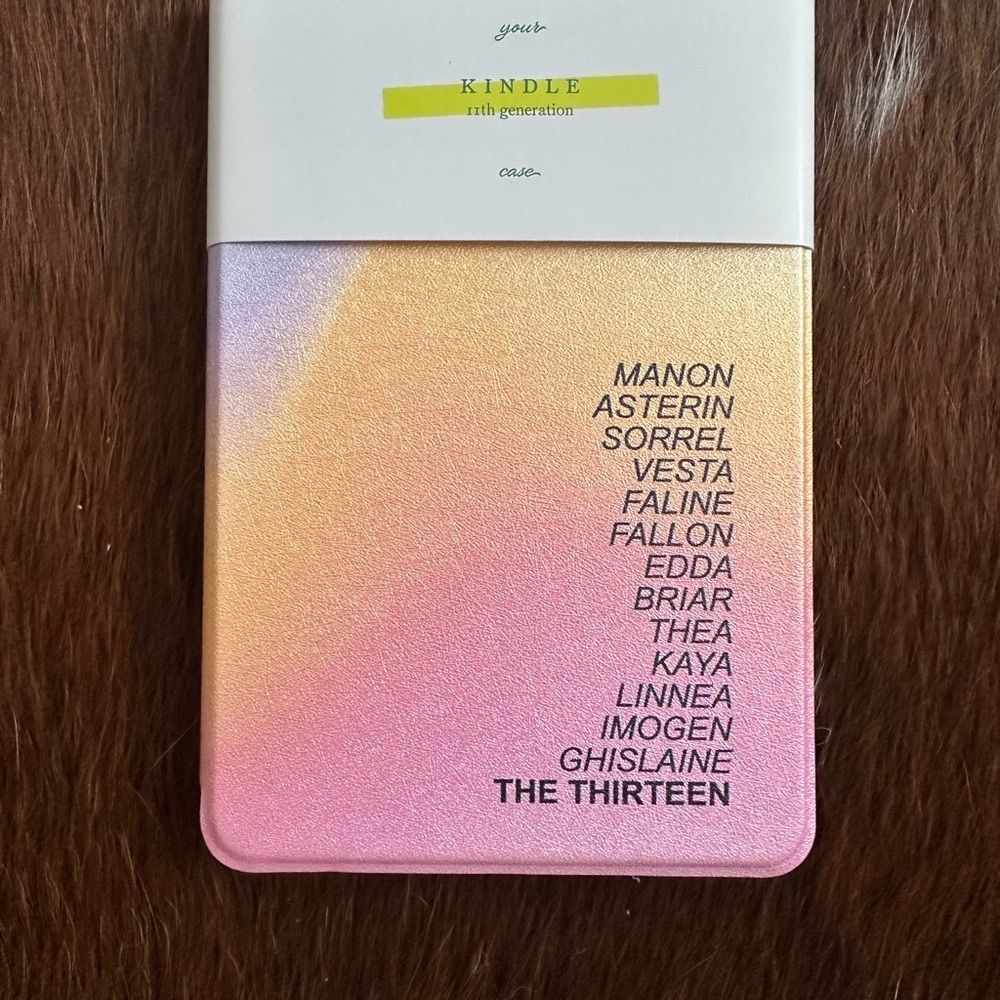 The Thirteen Page Kindle Cover